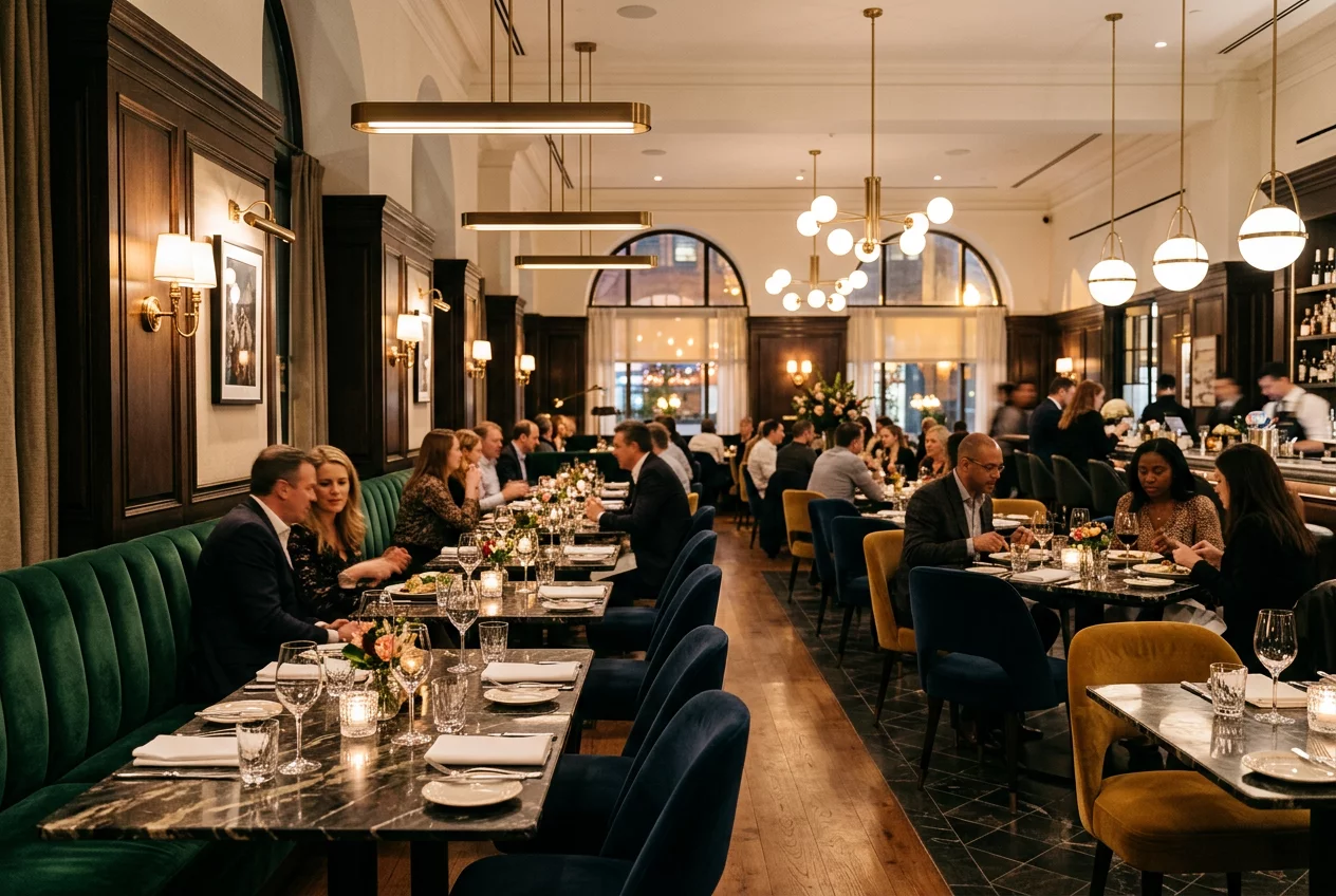 Upscale Dining Area