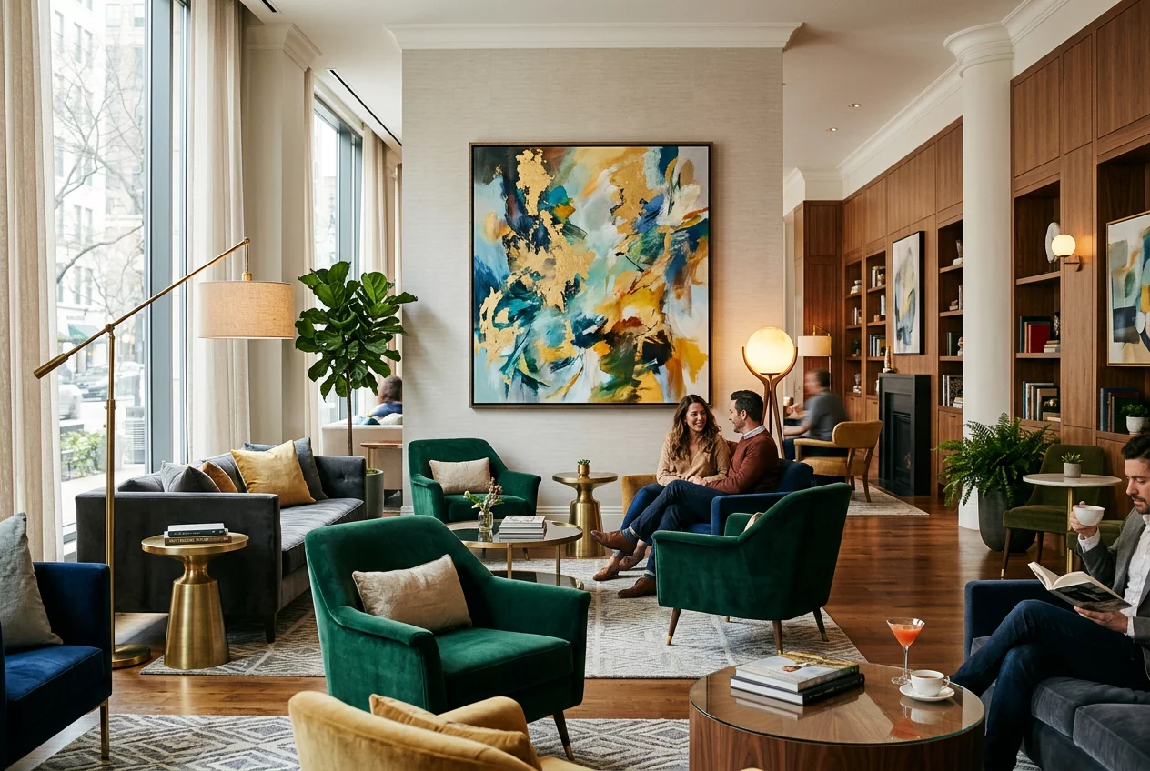 Lobby Lounge Area